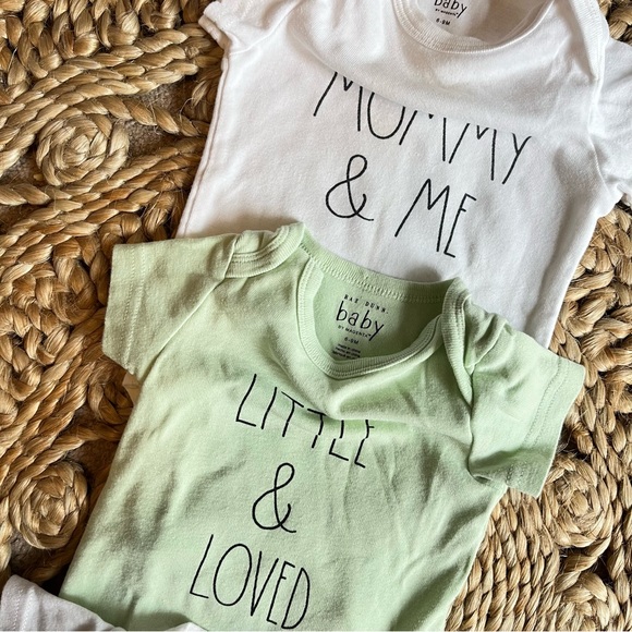 RAE DUNN Baby Onesies 6-9M - Picture 6 of 7